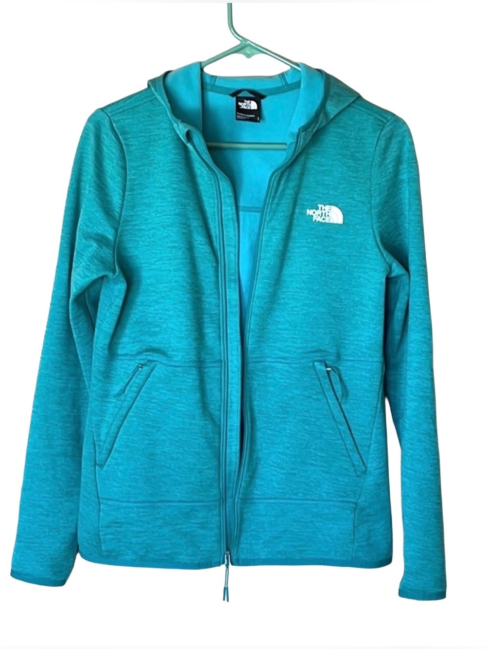 The North Face Jacket Canyonlands Full-Zip Hoodie Green Turquoise Women’s S